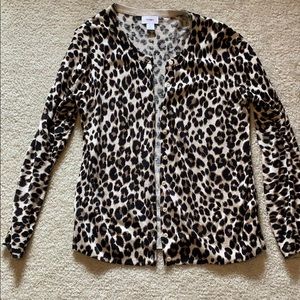 Leopard cardigan
